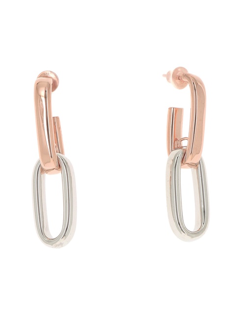 Women Jewellery  PESAVENTO, Forever Chic Rhodium - Pink Silver Earrings, SKU: WPLVO1890 | timeolution.com