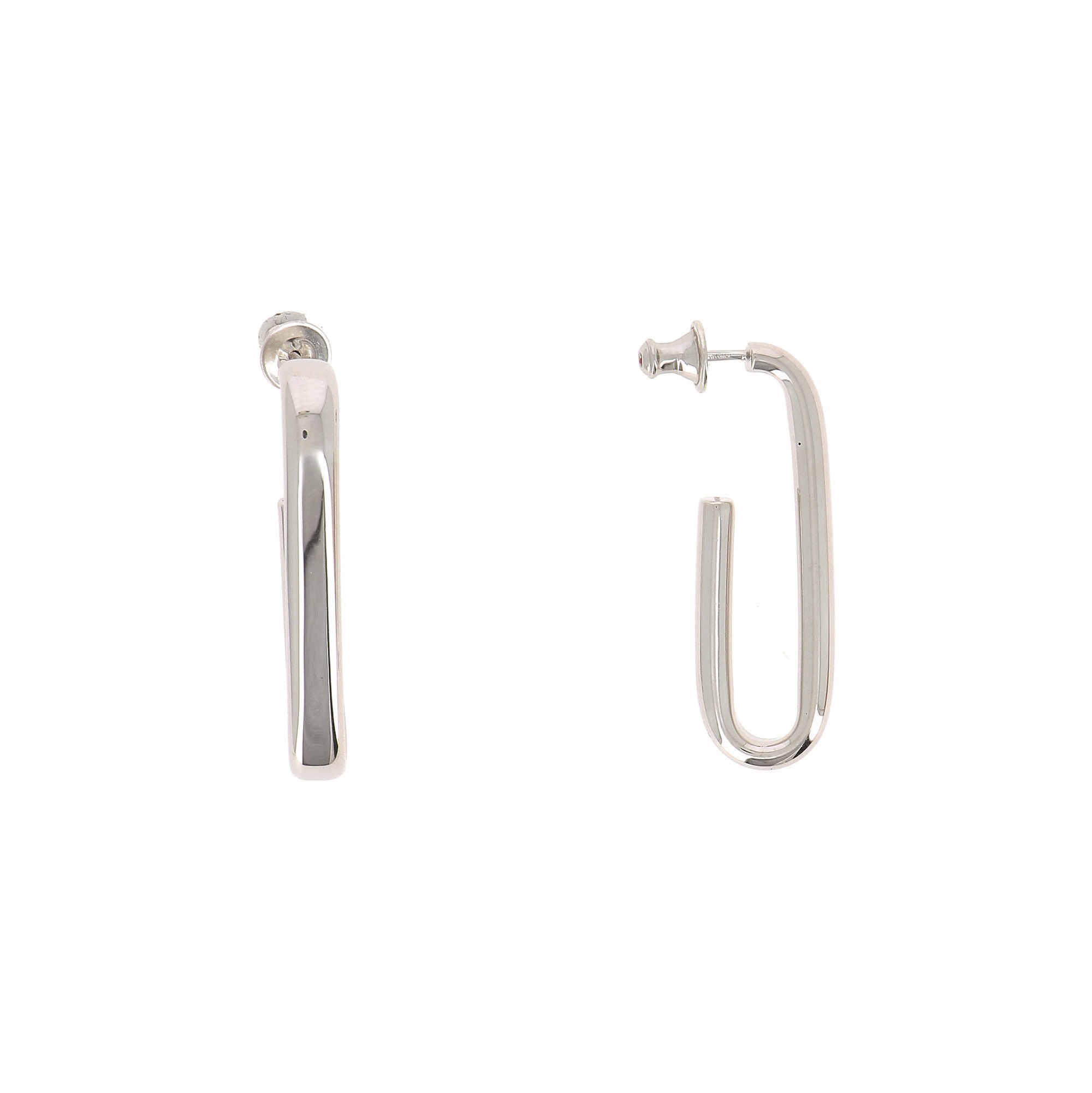 Women Jewellery  PESAVENTO, Forever Chic Rhodium Silver Earrings, SKU: WPLVO1893 | timeolution.com