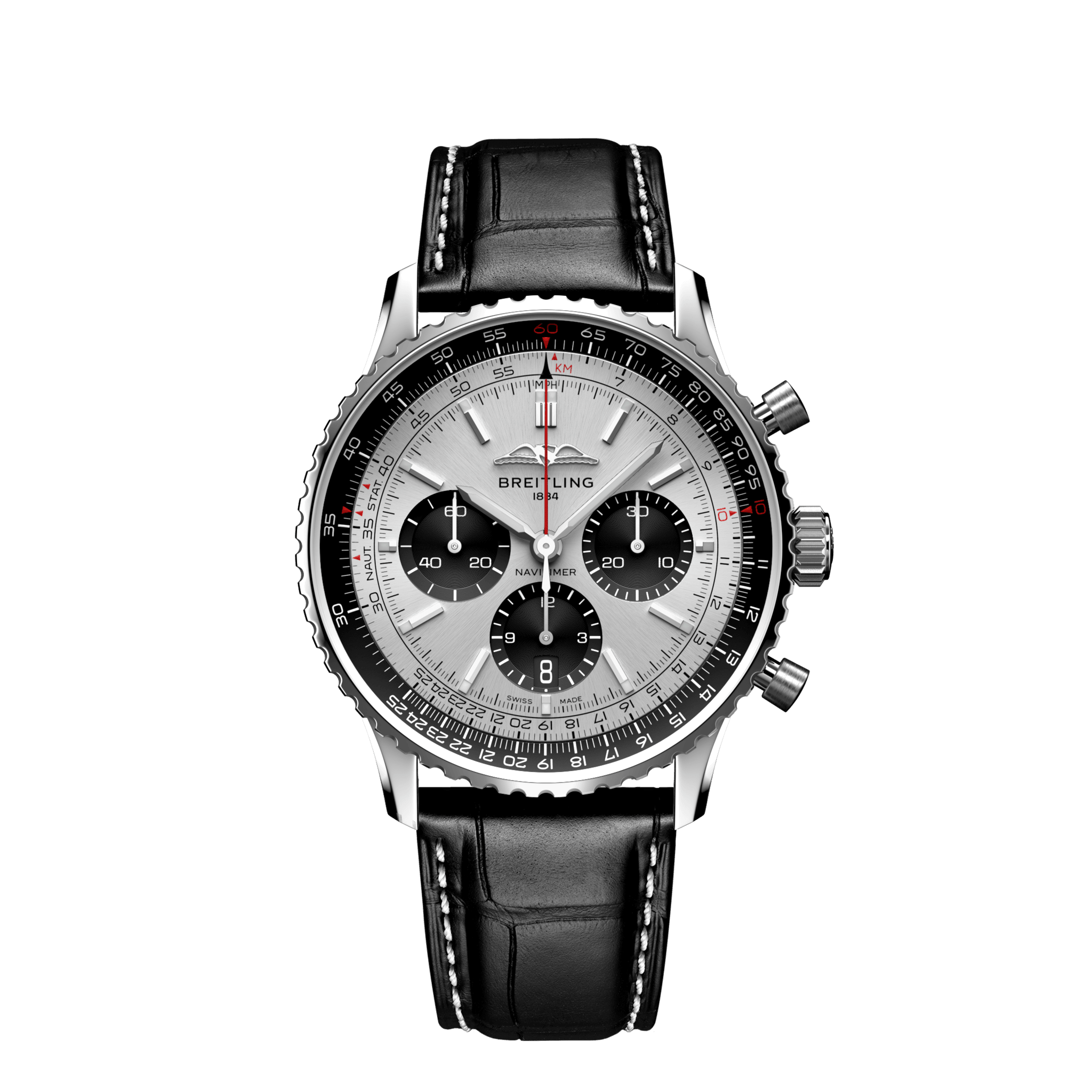 Men's watch / unisex  BREITLING, Navitimer B01 Chronograph / 43mm, SKU: AB0138241G1P1 | timeolution.com