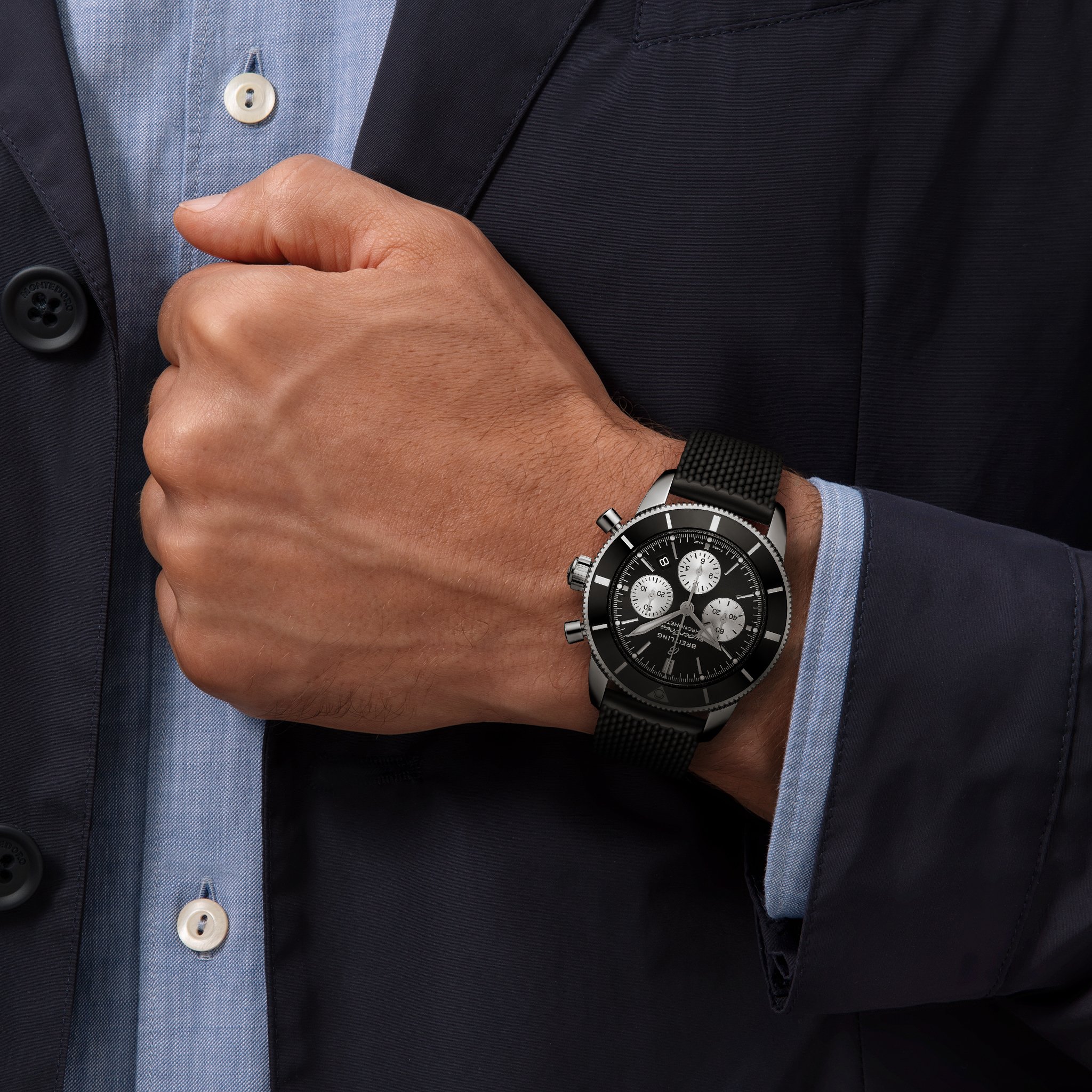 Men's watch / unisex BREITLING, Superocean Heritage B01 / 44mm, SKU: AB0162121B1S1 | timeolution.com
