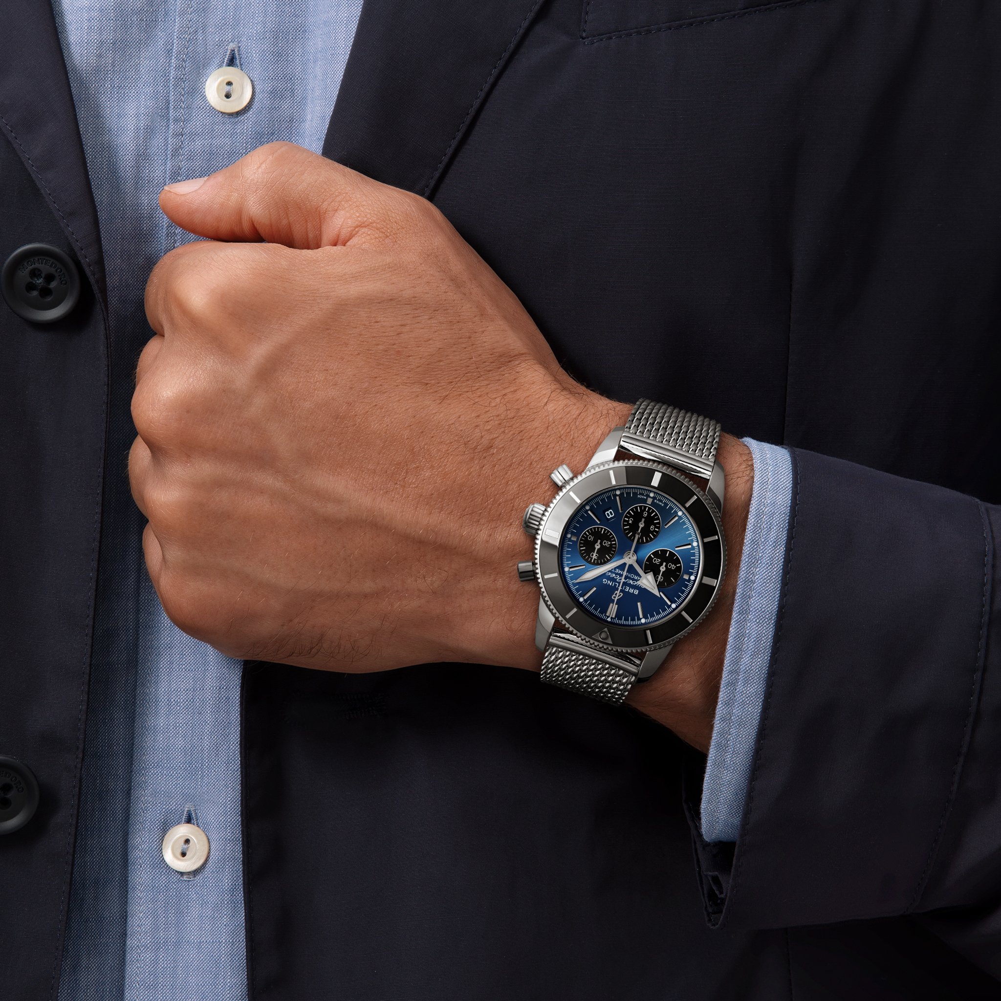 Men's watch / unisex BREITLING, Superocean Heritage B01 / 44mm, SKU: AB0162121C1A1 | timeolution.com