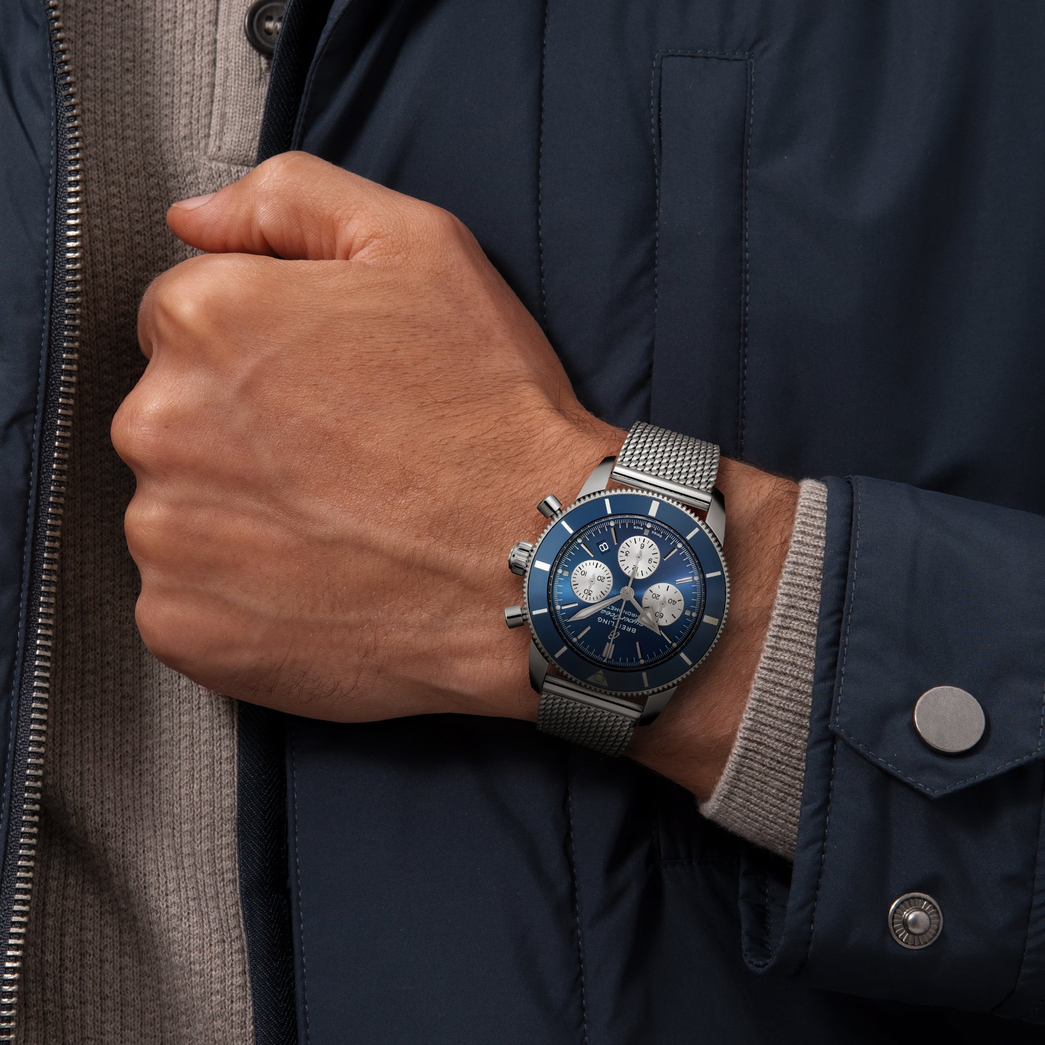 Men's watch / unisex BREITLING, Superocean Heritage B01 / 44mm, SKU: AB0162161C1A1 | timeolution.com