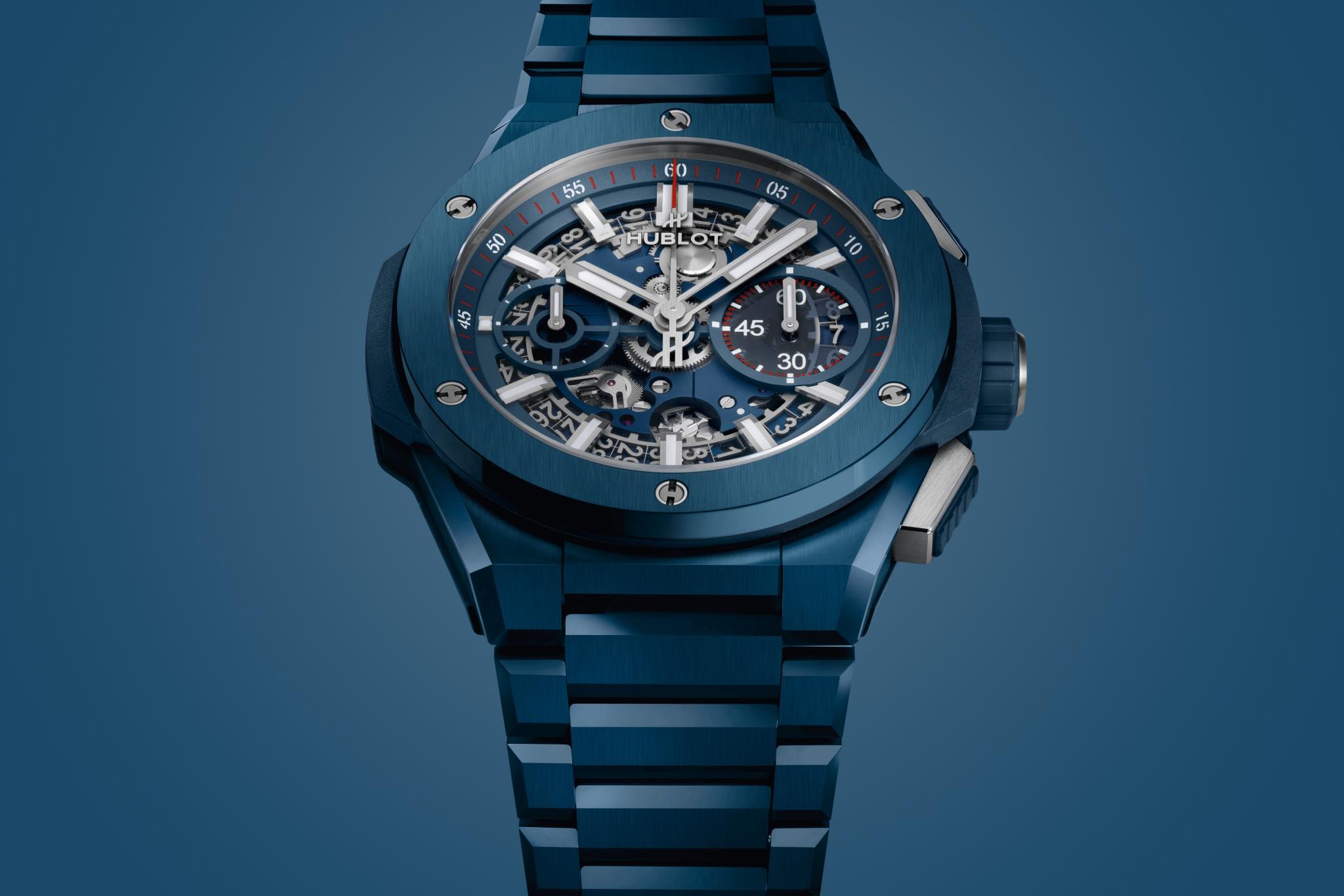 Men's watch / unisex  HUBLOT, Big Bang Integral Blue Ceramic / 42mm, SKU: 451.EX.5123.EX | timeolution.com