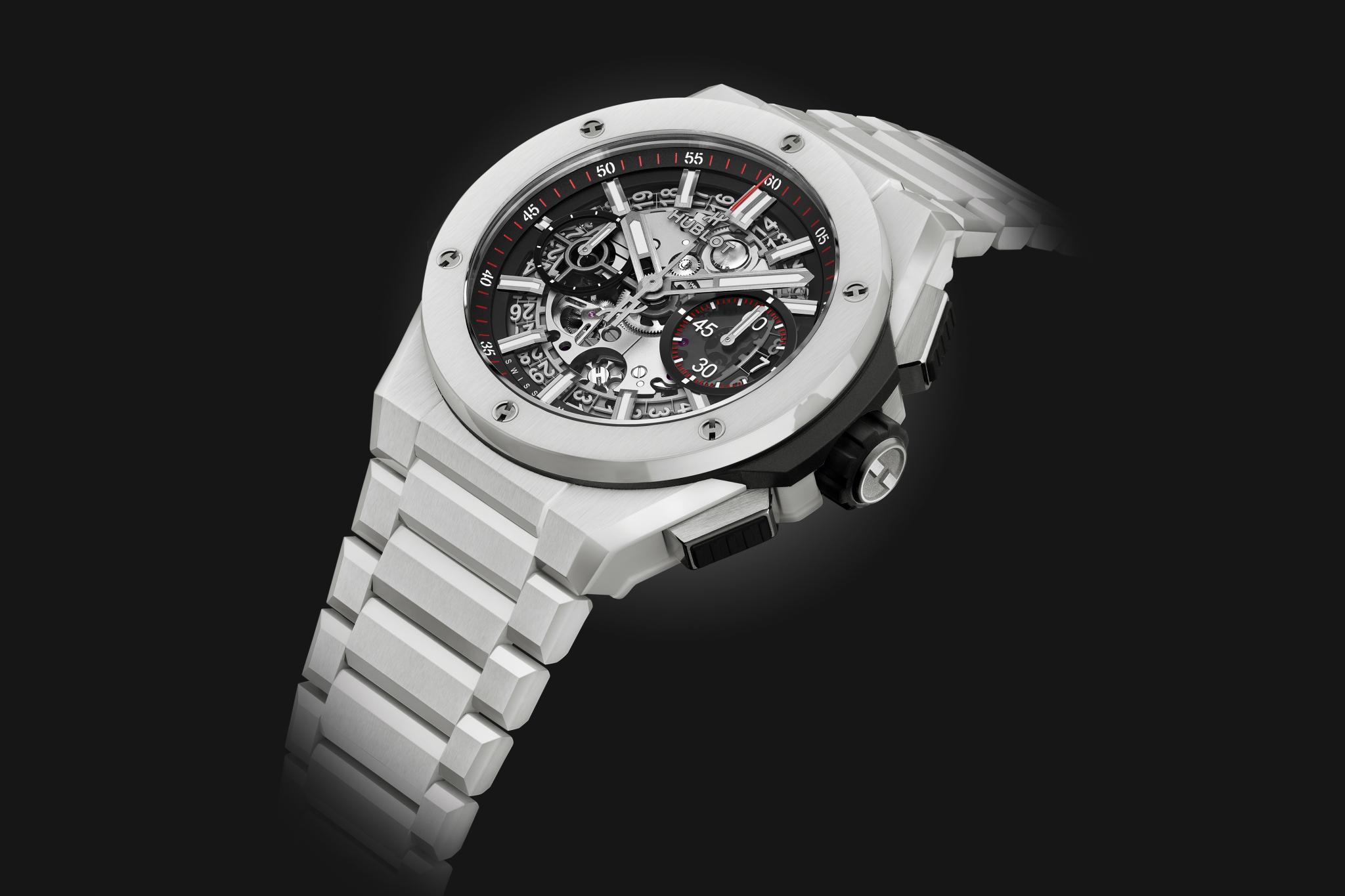 Men's watch / unisex  HUBLOT, Big Bang Integrated White Ceramic / 42mm, SKU: 451.HX.1123.HX | timeolution.com