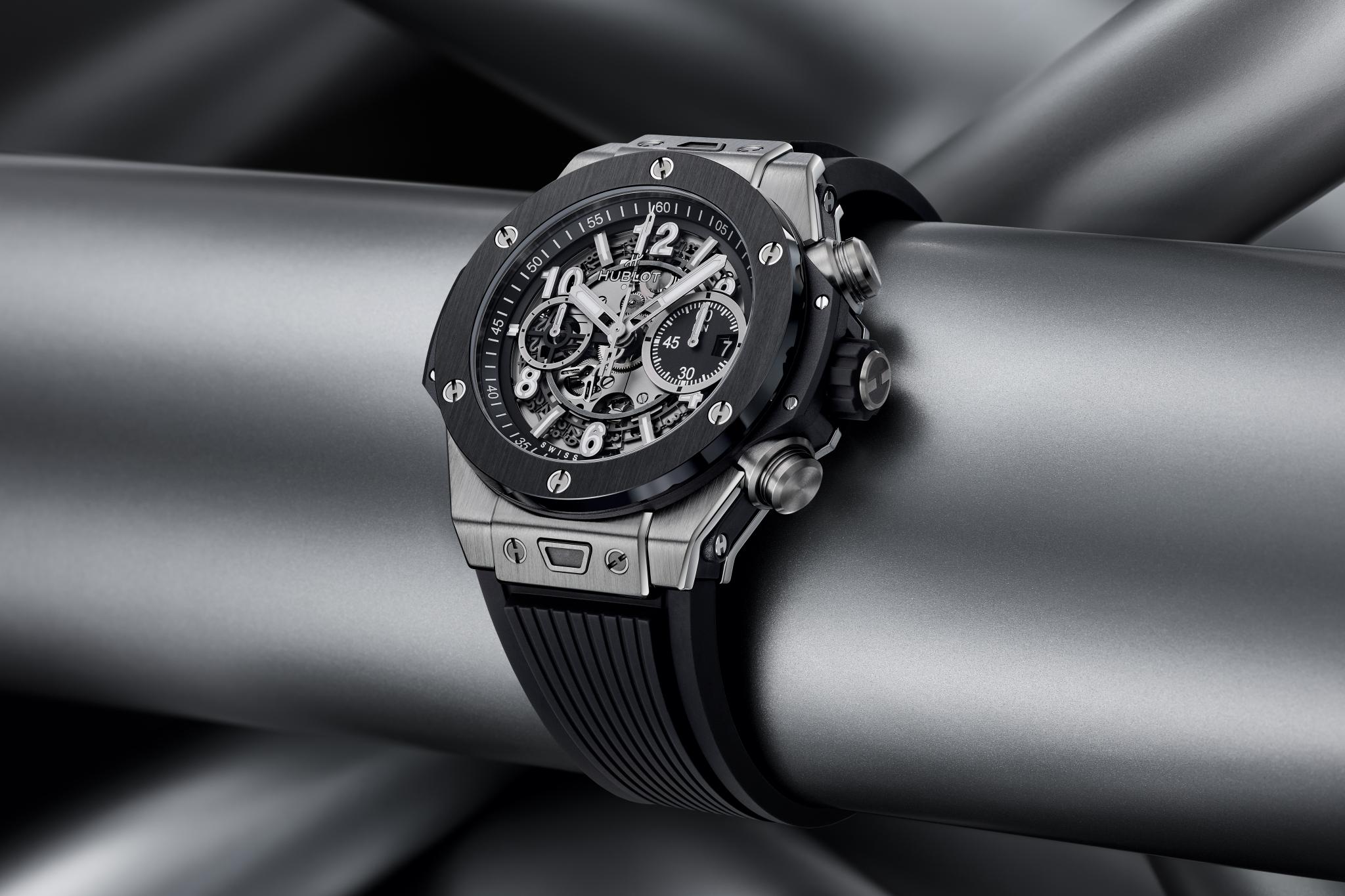 Men's watch / unisex  HUBLOT, Big Bang Unico Titanium Ceramic / 44mm, SKU: 421.NM.1170.RX | timeolution.com