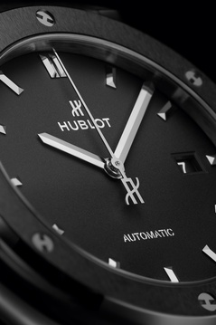 Men's watch / unisex HUBLOT, Classic Fusion Black Magic / 42mm, SKU: 542.CM.1171.RX | timeolution.com