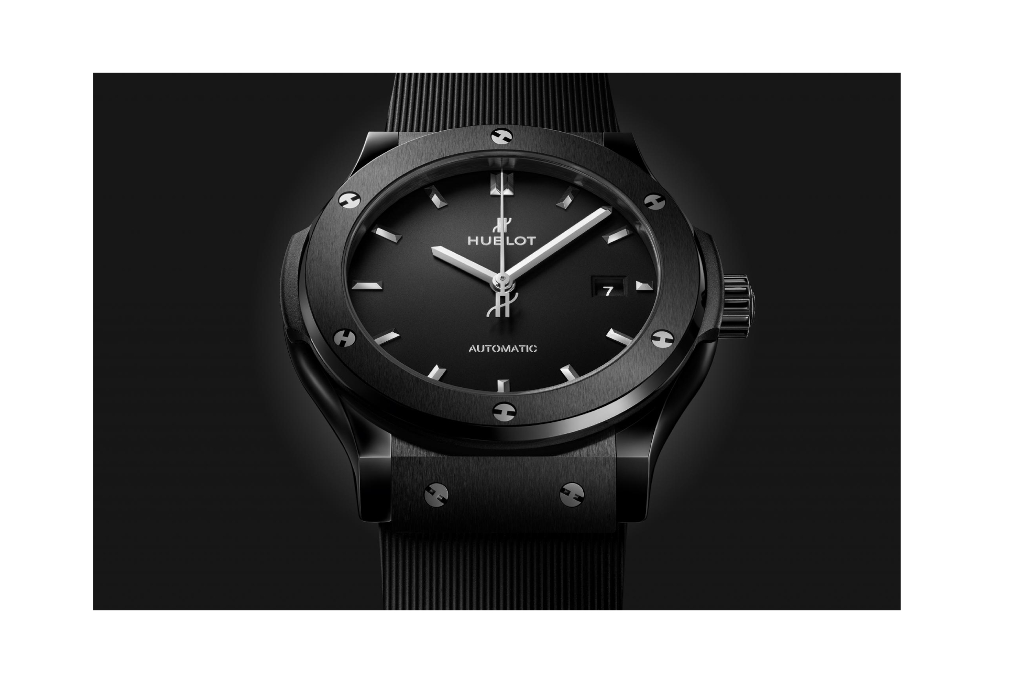 Men's watch / unisex HUBLOT, Classic Fusion Black Magic / 42mm, SKU: 542.CM.1171.RX | timeolution.com