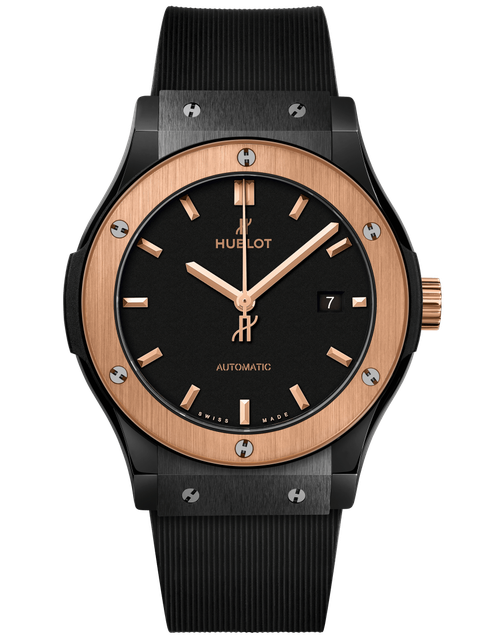 Men's watch / unisex HUBLOT, Classic Fusion Ceramic King Gold / 42mm, SKU: 542.CO.1181.RX | timeolution.com