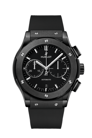 Men's watch / unisex HUBLOT, Classic Fusion Chronograph Black Magic / 45mm, SKU: 521.CM.1171.RX | timeolution.com