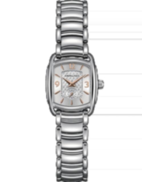 Ladies' watch  HAMILTON, American Classic Bagley Quartz / 23mm x 28,5mm, SKU: H12351155 | timeolution.com