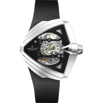 Men's watch / unisex  HAMILTON, Ventura XXL Skeleton Auto / 45,5mm x 46mm, SKU: H24625330 | timeolution.com