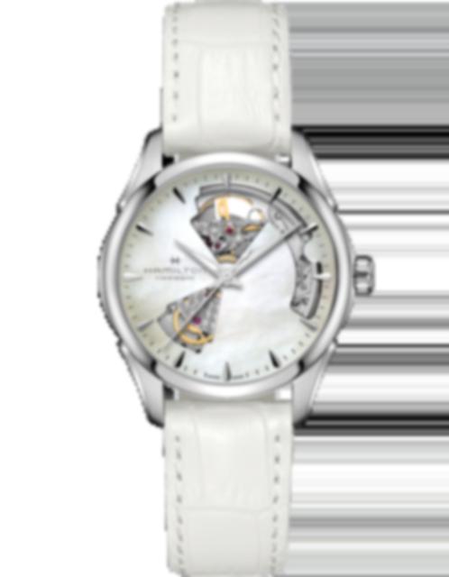 Ladies' watch  HAMILTON, Jazzmaster Open Heart Lady Auto / 36mm, SKU: H32215890 | timeolution.com