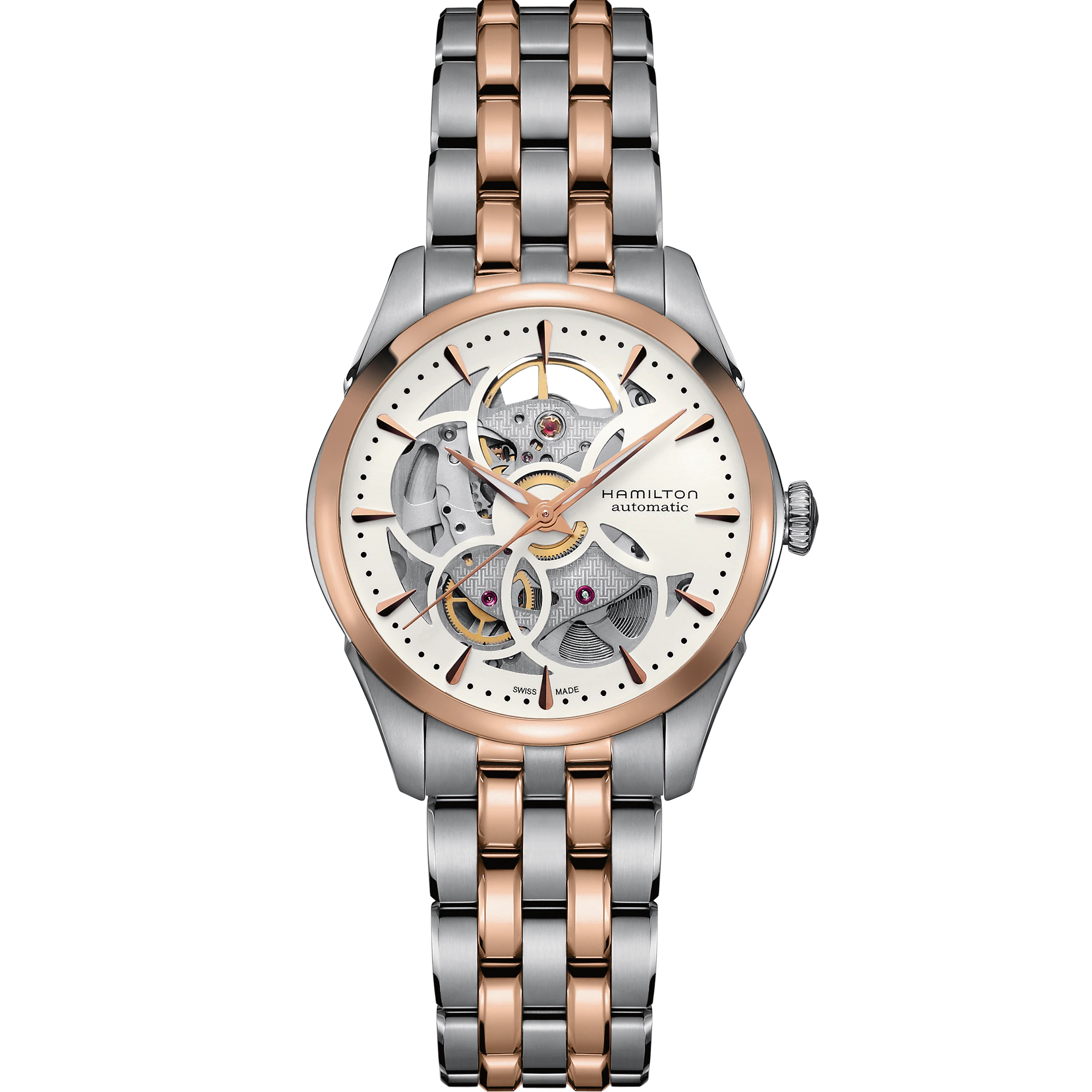 Ladies' watch  HAMILTON, Jazzmaster Viewmatic Skeleton Lady Auto / 36mm, SKU: H32425251 | timeolution.com