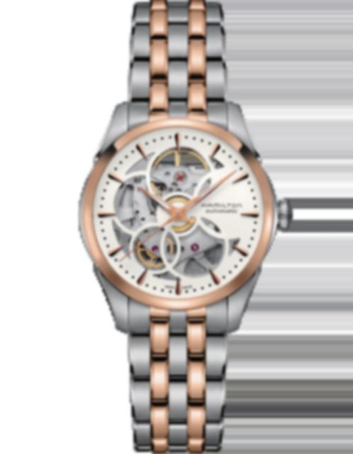 Ladies' watch  HAMILTON, Jazzmaster Viewmatic Skeleton Lady Auto / 36mm, SKU: H32425251 | timeolution.com