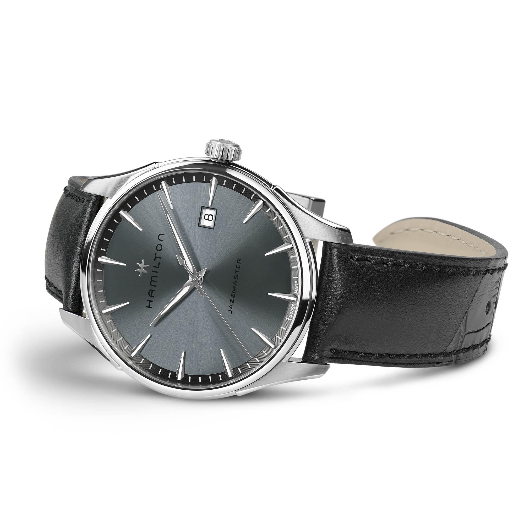 Men's watch / unisex  HAMILTON, Jazzmaster Gent Quartz / 40mm, SKU: H32451742 | timeolution.com