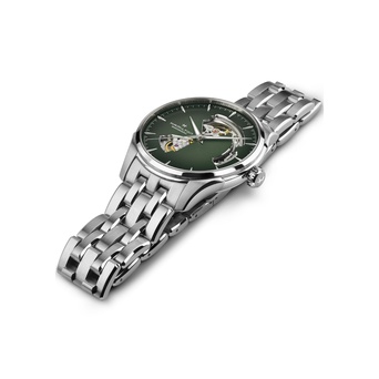 Men's watch / unisex  HAMILTON, Jazzmaster Open Heart Auto / 40mm, SKU: H32675160 | timeolution.com