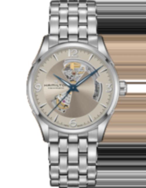 Men's watch / unisex  HAMILTON, Jazzmaster Open Heart Auto / 42mm, SKU: H32705121 | timeolution.com