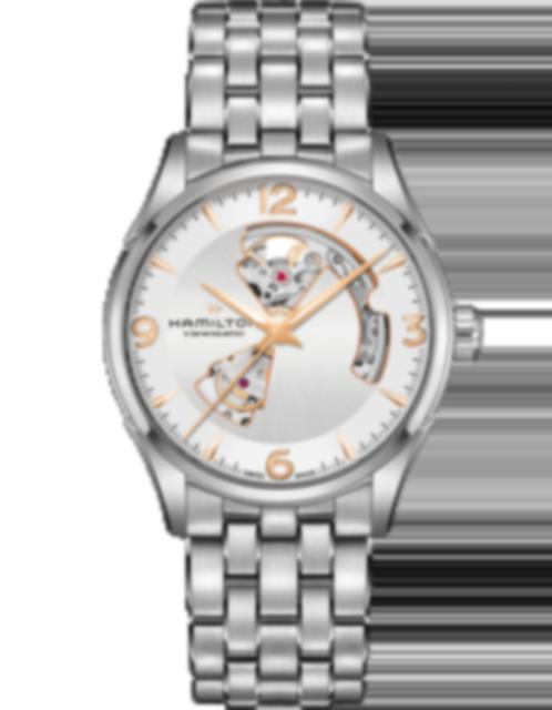 Men's watch / unisex  HAMILTON, Jazzmaster Open Heart Auto / 42mm, SKU: H32705151 | timeolution.com