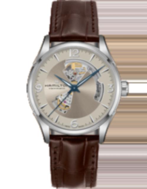 Men's watch / unisex  HAMILTON, Jazzmaster Open Heart Auto / 42mm, SKU: H32705521 | timeolution.com