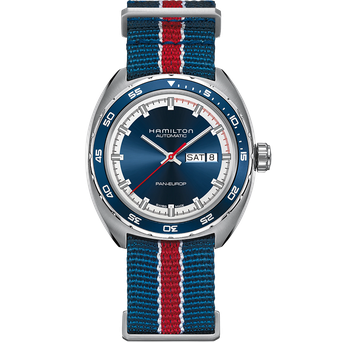 Men's watch / unisex  HAMILTON, American Classic Pan Europ Day Date Auto / 42mm, SKU: H35405741 | timeolution.com