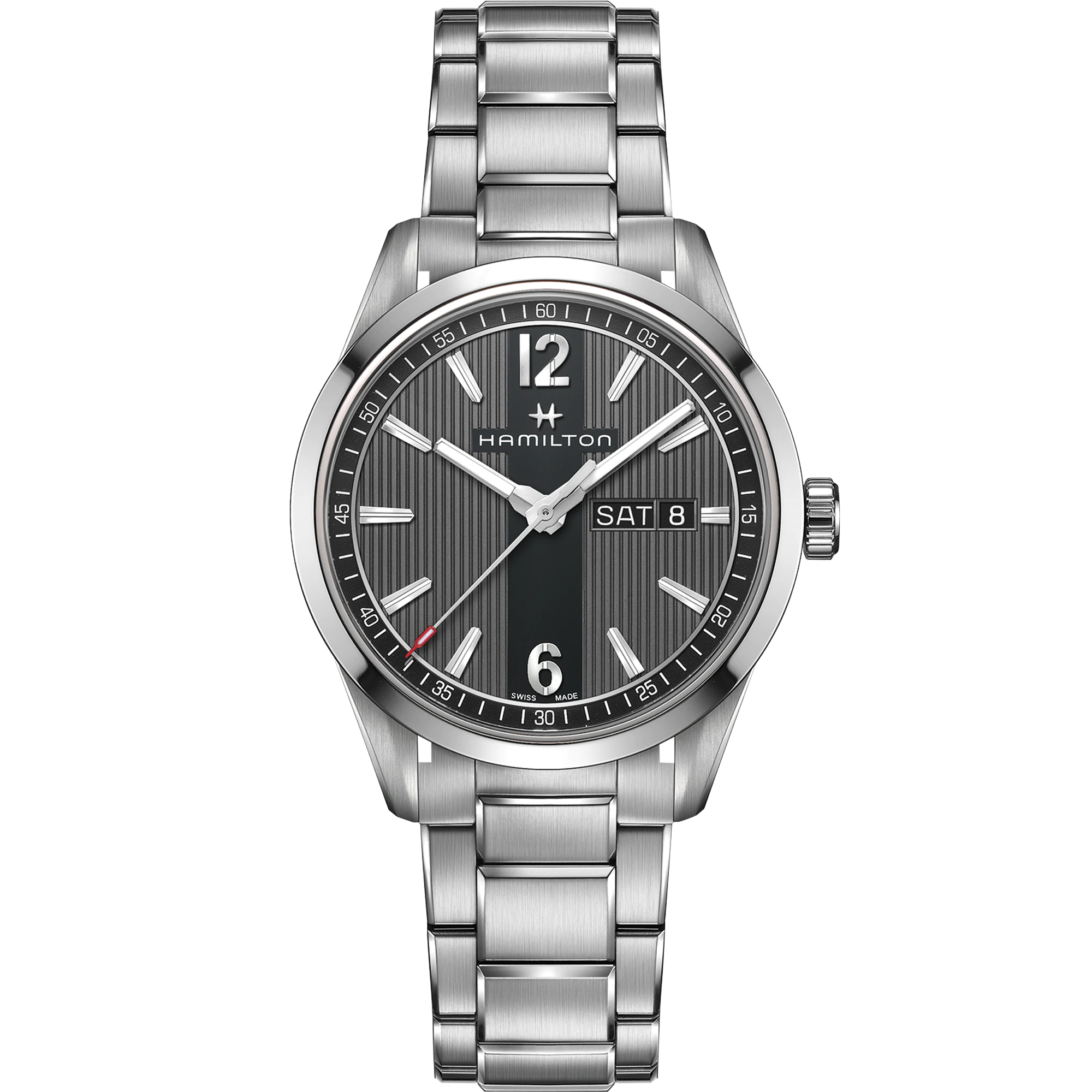 Men's watch / unisex  HAMILTON, Broadway Day Date Quartz / 40mm, SKU: H43311135 | timeolution.com