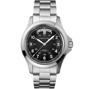 Men's watch / unisex  HAMILTON, Khaki Field King Auto /40mm, SKU: H64455133 | timeolution.com