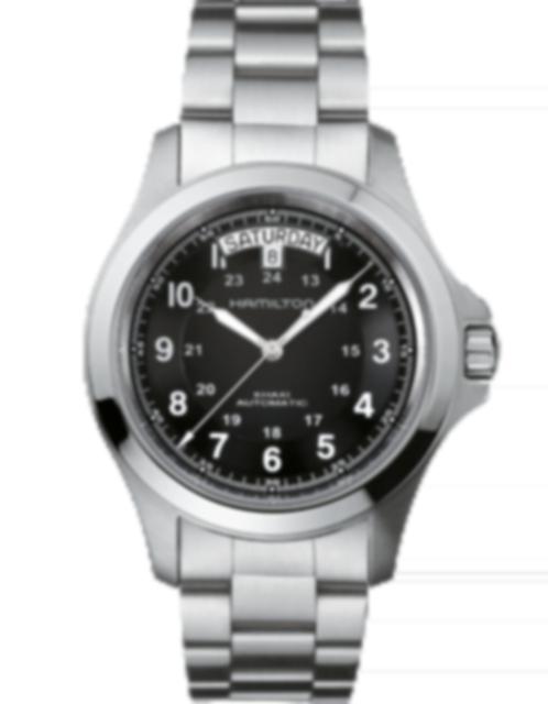 Men's watch / unisex  HAMILTON, Khaki Field King Auto /40mm, SKU: H64455133 | timeolution.com