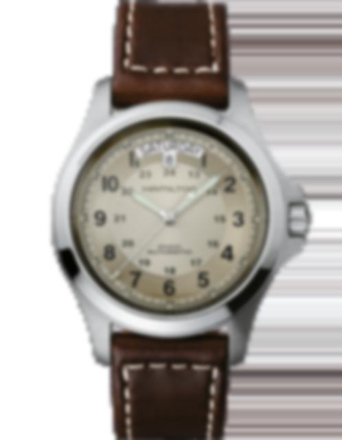 Men's watch / unisex HAMILTON, Khaki Field King Auto /40mm, SKU: H64455523 | timeolution.com
