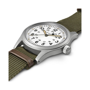 Men's watch / unisex  HAMILTON, Khaki Field Mechanical / 38mm, SKU: H69439411 | timeolution.com