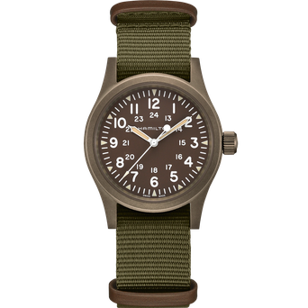 Men's watch / unisex  HAMILTON, Khaki Field Mechanical / 38mm, SKU: H69449961 | timeolution.com