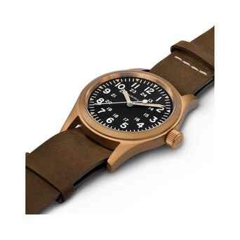 Men's watch / unisex  HAMILTON, Khaki Field Mechanical Bronze / 38mm, SKU: H69459530 | timeolution.com