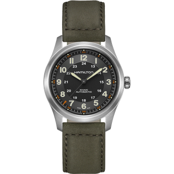 Men's watch / unisex  HAMILTON, Khaki Field Titanium Auto / 38mm, SKU: H70205830 | timeolution.com