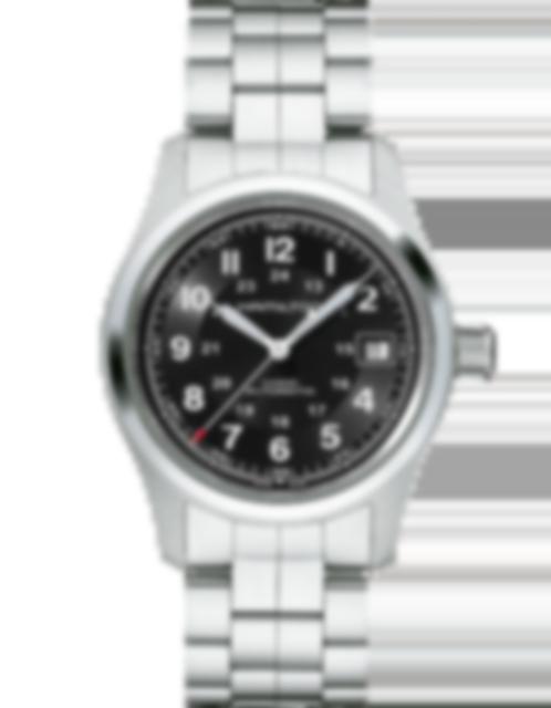 Men's watch / unisex HAMILTON, Khaki Field Auto / 38mm, SKU: H70455133 | timeolution.com