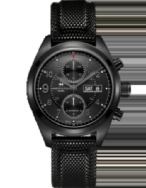 Men's watch / unisex  HAMILTON, Khaki Field Auto Chrono / 42mm, SKU: H71626735 | timeolution.com