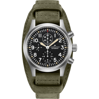 Men's watch / unisex  HAMILTON, Khaki Field Auto Chrono / 44mm, SKU: H71706830 | timeolution.com