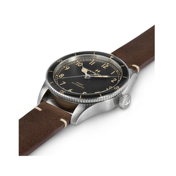 Men's watch / unisex  HAMILTON, Khaki Aviation Pilot Pioneer / 38mm, SKU: H76205530 | timeolution.com