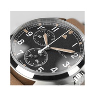 Men's watch / unisex  HAMILTON, Khaki Aviation Pilot Pioneer Chrono Quartz / 41mm, SKU: H76522531 | timeolution.com