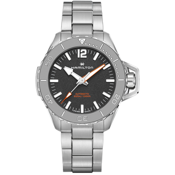 Men's watch / unisex  HAMILTON, Khaki Navy Frogman Auto / 46mm, SKU: H77815130 | timeolution.com