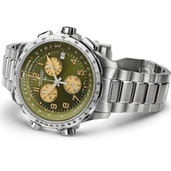 Men's watch / unisex  HAMILTON, Khaki Aviation X-Wind GMT Chrono Quartz / 46mm, SKU: H77932160 | timeolution.com