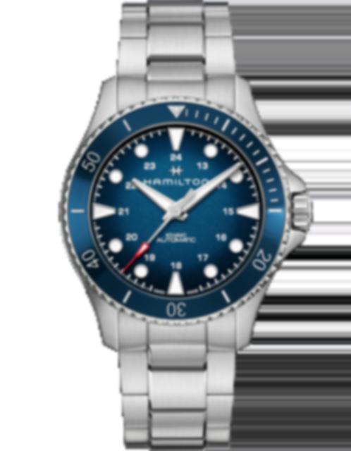 Men's watch / unisex  HAMILTON, Khaki Navy Scuba Auto / 43mm, SKU: H82505140 | timeolution.com