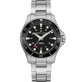 Men's watch / unisex  HAMILTON, Khaki Navy Scuba Auto / 43mm, SKU: H82515130 | timeolution.com