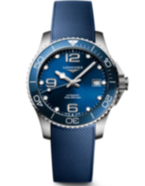 Men's watch / unisex LONGINES, HydroConquest / 39mm, SKU: L3.780.4.96.9 | timeolution.com