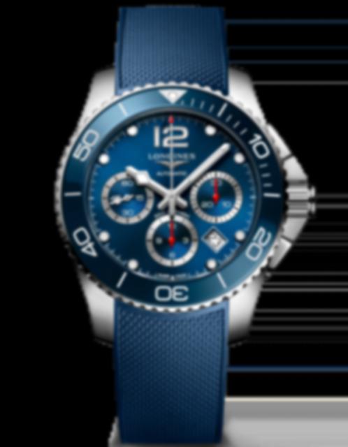 Men's watch / unisex LONGINES, HydroConquest / 43mm, SKU: L3.883.4.96.9 | timeolution.com