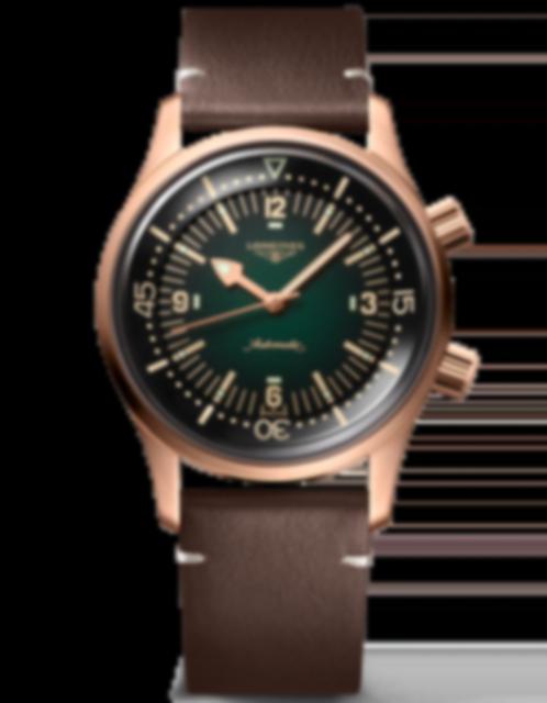 Men's watch / unisex LONGINES, Legend Diver Watch / 42mm, SKU: L3.774.1.50.2 | timeolution.com