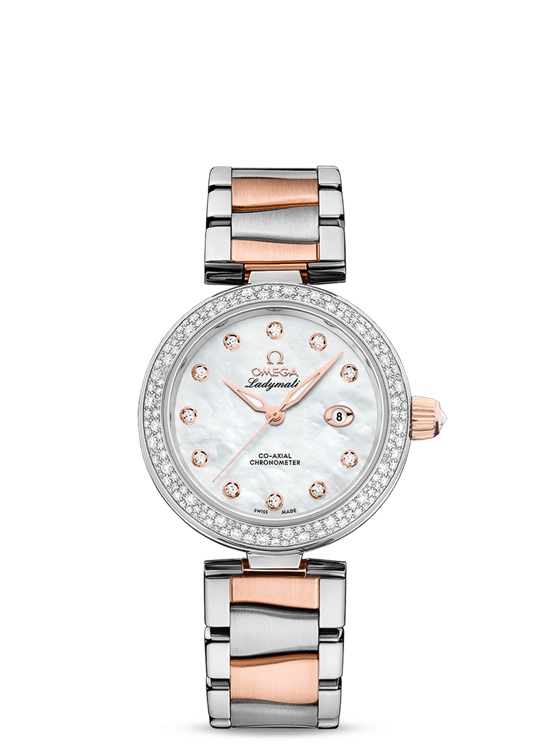 Ladies' watch  OMEGA, De Ville Ladymatic Co Axial Chronometer / 34mm, SKU: 425.25.34.20.55.004 | timeolution.com