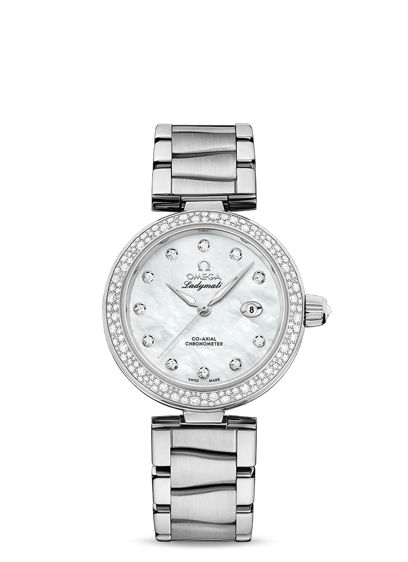 Ladies' watch  OMEGA, De Ville Ladymatic Co Axial Chronometer / 34mm, SKU: 425.35.34.20.55.002 | timeolution.com