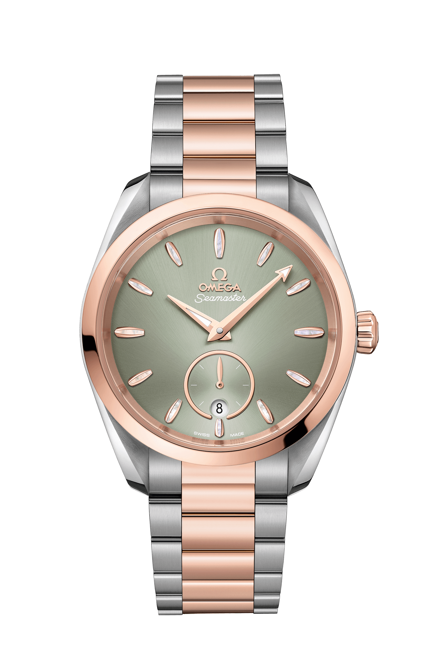 Ladies' watch  OMEGA, Seamaster Aqua Terra 150m Co Axial Master Chronometer Small Seconds / 38mm, SKU: 220.20.38.20.10.001 | timeolution.com