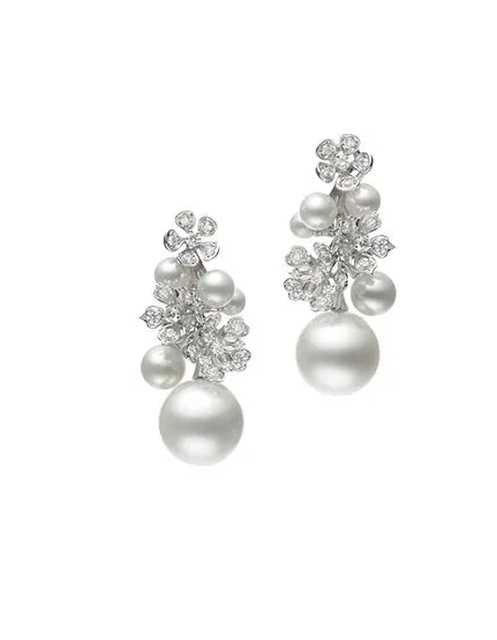 Women Jewellery  MIKIMOTO, Mikimoto Bloom Collection, SKU: PE1670NDW | timeolution.com