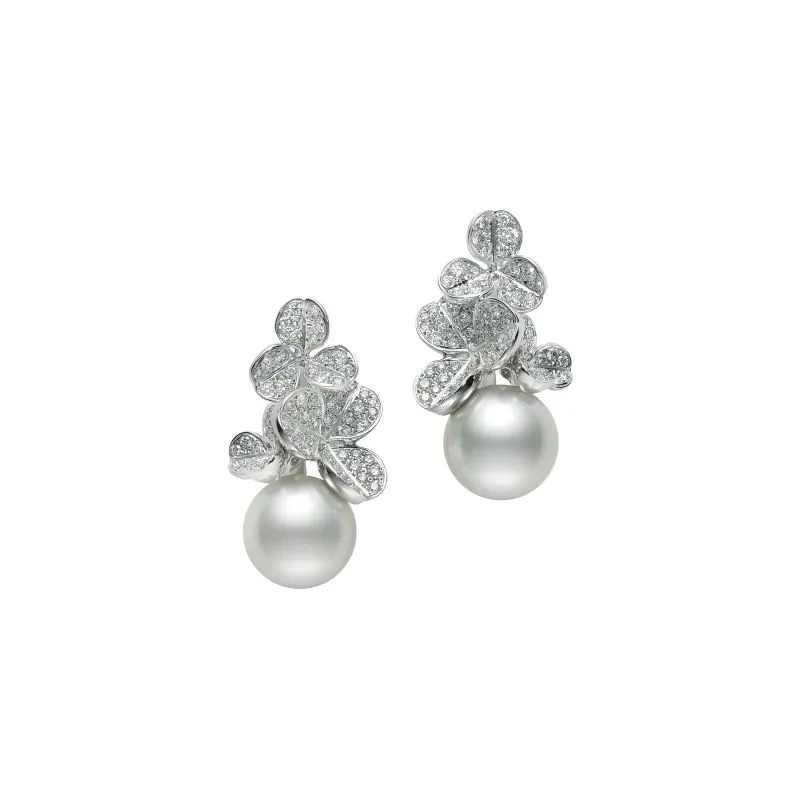 Women Jewellery  MIKIMOTO, Fortune Leaves Collection, SKU: PE1636NDW | timeolution.com