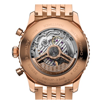 Men's watch / unisex BREITLING, Navitimer B01 Chronograph / 46mm, SKU: RB0137241G1R1 | timeolution.com
